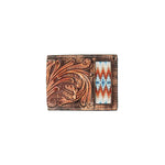 3D Tooled Scrolling - Men's Bifold Wallet - Hatcountry