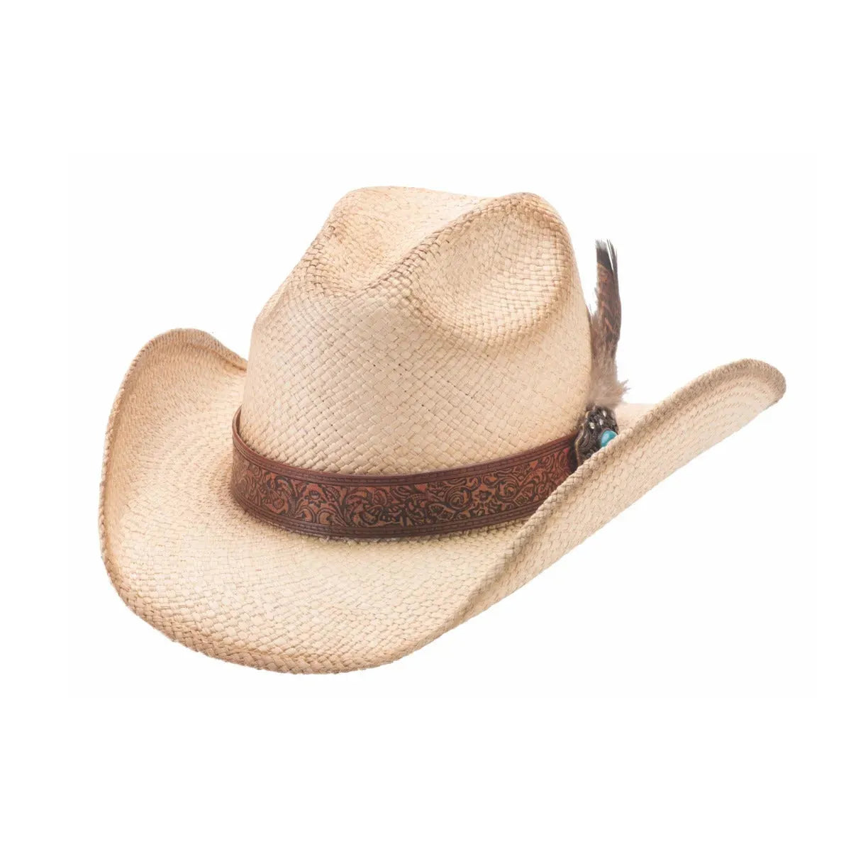 Bullhide Moonshine - Genuine Panama Straw Cowboy Hat - Hatcountry