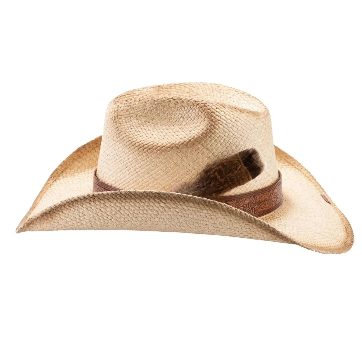 Bullhide Moonshine - Genuine Panama Straw Cowboy Hat - Hatcountry