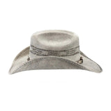 Bullhide Whip Cracking - Bangora Straw Cowboy Hat - Hatcountry