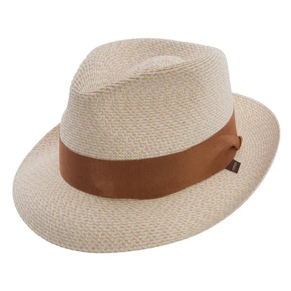 Stetson Whitehall - Straw Fedora Hat - Hatcountry