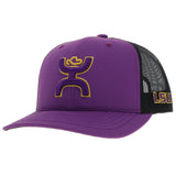 HOOey Louisiana State University "LSU" ( Purple/Black) - Trucker Cap