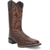 Laredo Grid - Men's Leather Cowboy Boots