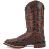 Laredo Grid - Men's Leather Cowboy Boots