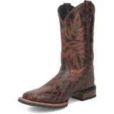 Laredo Grid - Men's Leather Cowboy Boots