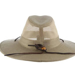 Dorfman Pacific Traveler - Canvas Outback Fedora Hat - Hatcountry