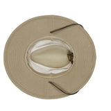 Dorfman Pacific Traveler - Canvas Outback Fedora Hat - Hatcountry