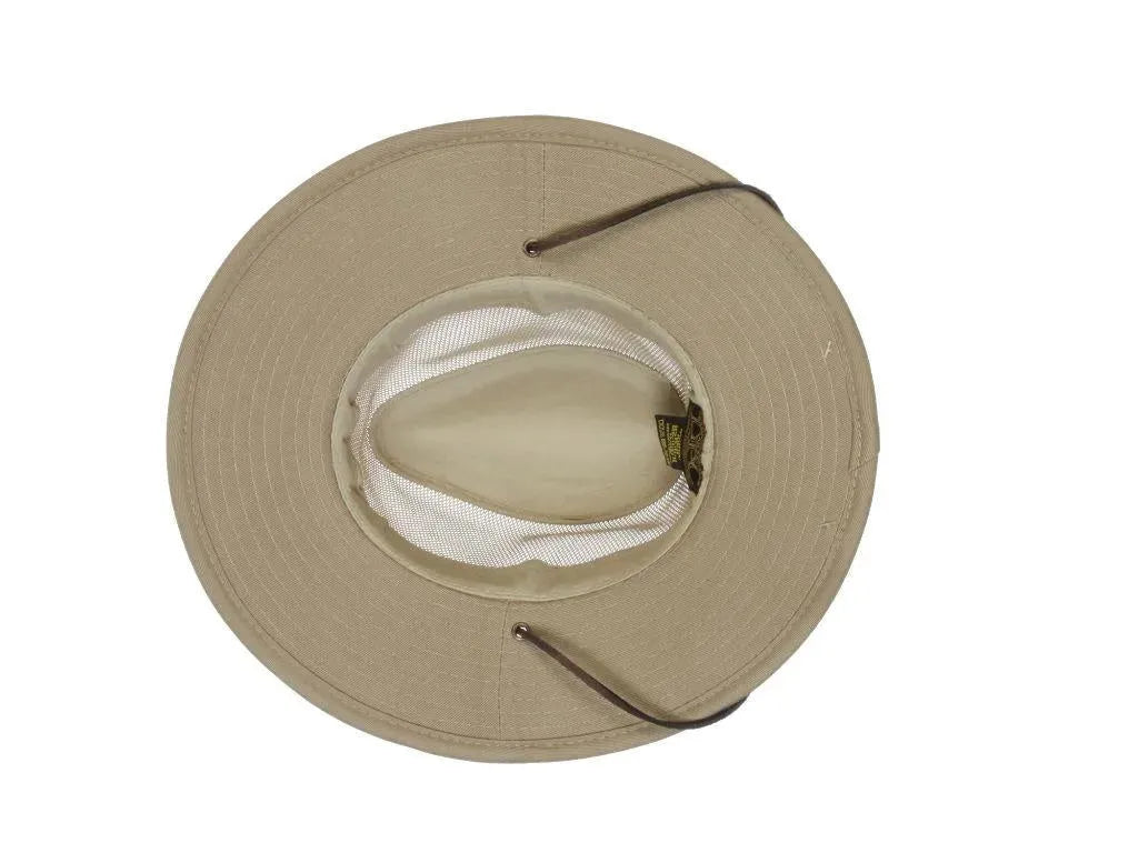 Dorfman Pacific Traveler - Canvas Outback Fedora Hat - Hatcountry