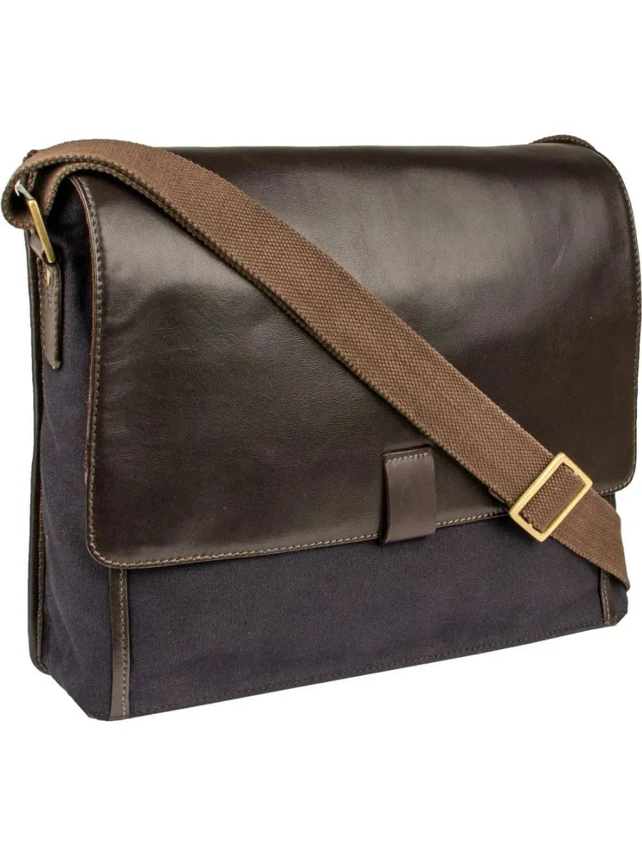 Scully Scholar's Journey - Leather Messenger Bag - Hatcountry