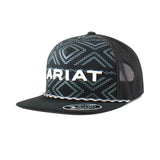 ARIAT Aztec Rope (Black/Grey) - Trucker Cap