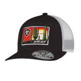 ARIAT Desert Patch (Black/White) - Trucker Cap