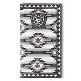 Ariat Diamond Lace Southwest (Black/White) - Men's Rodeo Wallet