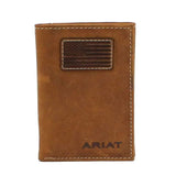 Ariat USA Flag - Men's Trifold Wallet - Hatcountry