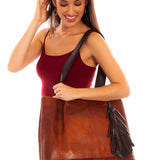 Scully SoHo Wrangler Leather Tote - Women's Handbag