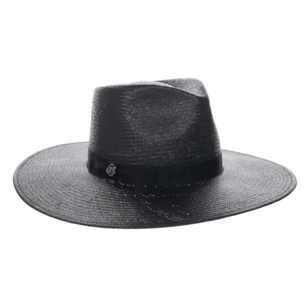 Biltmore Carolina - Wide Brim Toyo Straw Fedora Hat - Hatcountry