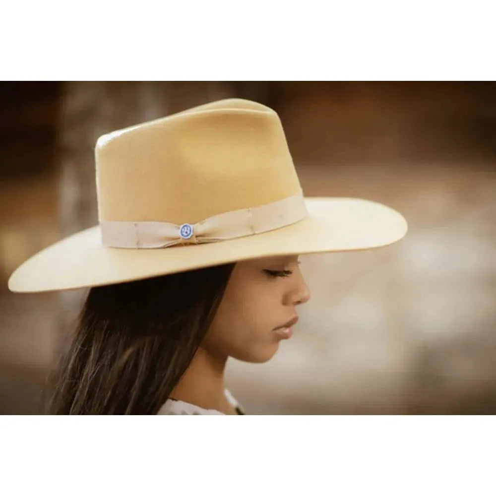 Biltmore Celebration - Wide Brim Premium Wool Felt Fedora Hat - Hatcountry