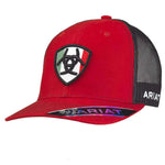 ARIAT Mexican Shield Patch (Red/Black) - Trucker Cap - Hatcountry