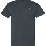 Browning Crosshair Buck (Charcoal) - Mens T-Shirt - Hatcountry
