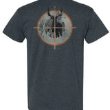 Browning Crosshair Buck (Charcoal) - Mens T-Shirt - Hatcountry