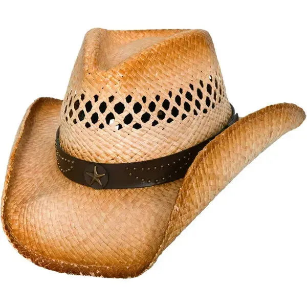 Bullhide Alanreed - Shapeable Straw Cowboy Hat - Hatcountry