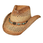 Bullhide Coral Reef- Straw Cowboy Hat - Hatcountry