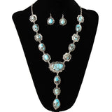 Canyon Sky - Women's Necklace and Earrings Set