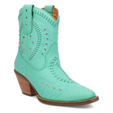 Dingo Precious - Women's Leather Ankle Cowgirl Boots