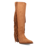 Dingo Twister - Women's Suede Leather Cowgirl Boots