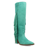 Dingo Twister - Women's Suede Leather Cowgirl Boots