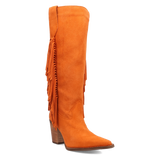 Dingo Twister - Women's Suede Leather Cowgirl Boots