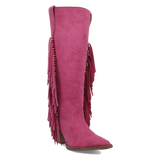 Dingo Twister - Women's Suede Leather Cowgirl Boots