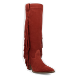 Dingo Twister - Women's Suede Leather Cowgirl Boots