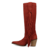 Dingo Twister - Women's Suede Leather Cowgirl Boots