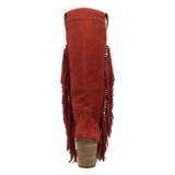 Dingo Twister - Women's Suede Leather Cowgirl Boots