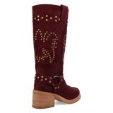 Dingo Troubadour - Women's Suede Leather Cowgirl Boots