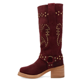 Dingo Troubadour - Women's Suede Leather Cowgirl Boots