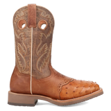 Dan Post Martel - Men's Ostrich Skin Leather Cowboy Boots