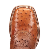 Dan Post Martel - Men's Ostrich Skin Leather Cowboy Boots
