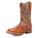 Dan Post Martel - Men's Ostrich Skin Leather Cowboy Boots