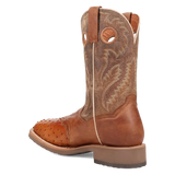 Dan Post Martel - Men's Ostrich Skin Leather Cowboy Boots