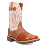Dan Post Martel - Men's Ostrich Skin Leather Cowboy Boots