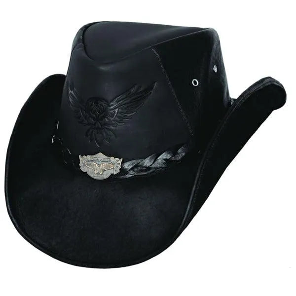 Bullhide King of the Road - Leather Cowboy Hat - Hatcountry