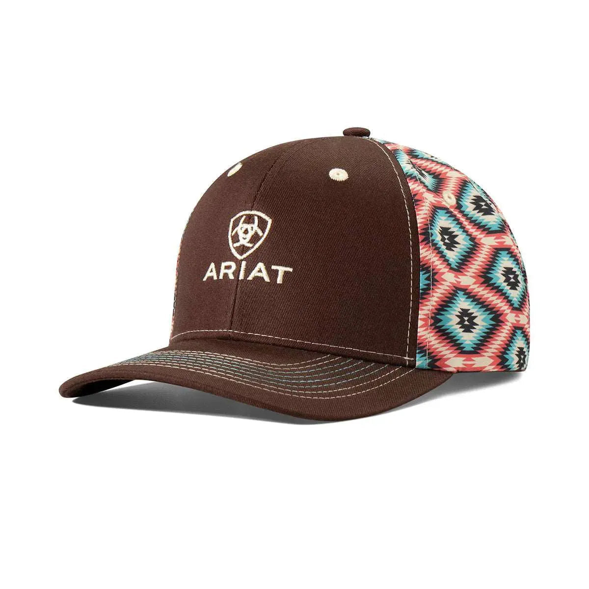 ARIAT Aztec Pattern (Brown/Multi) - Ball Cap - Hatcountry