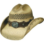 Bullhide Ride Em - Shapeable Straw Cowboy Hat - Hatcountry