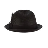Stacy Adams Belmont - Straw Fedora Hat (Closeout)