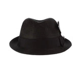 Stacy Adams Belmont - Straw Fedora Hat (Closeout)