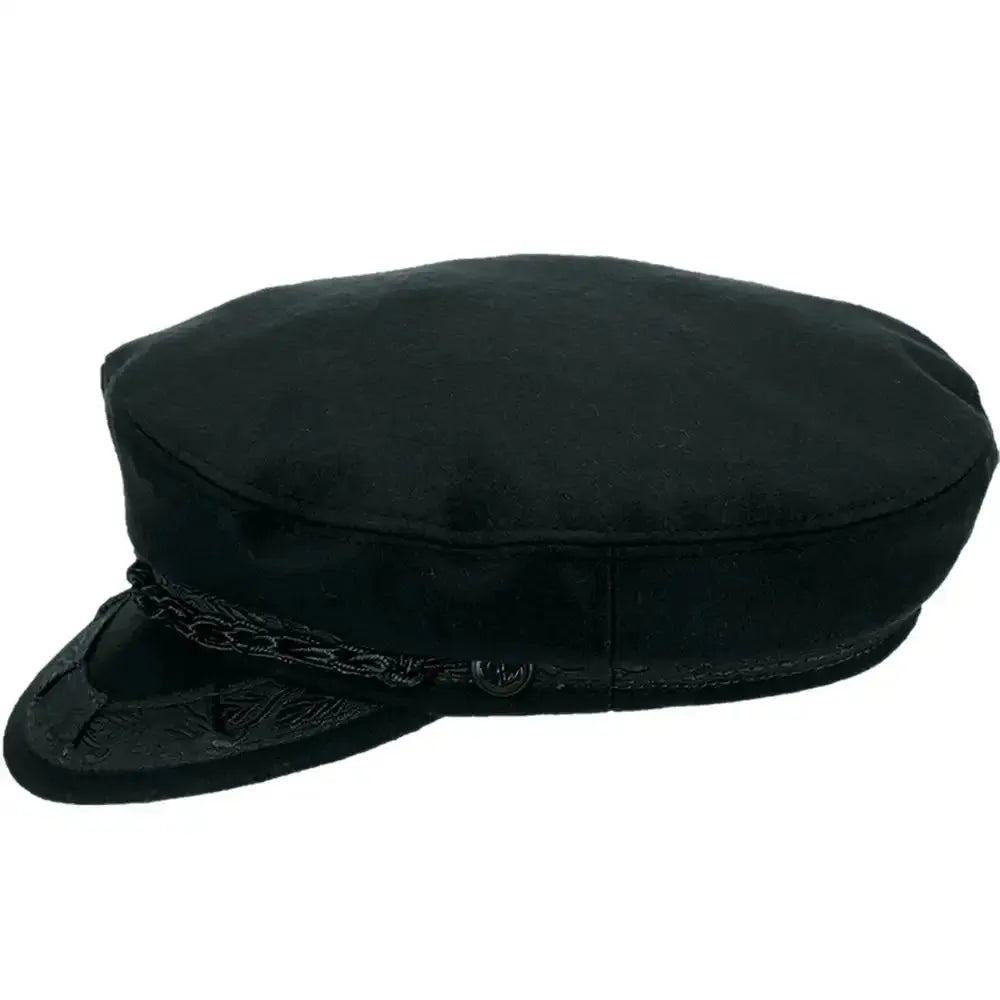 Scala Santorini Fisherman - Wool Blend Boating Cap - Hatcountry