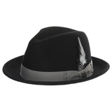 Stacy Adams Riven - Wool Fedora Hat
