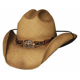 Bullhide Star Central - Shapeable Raffia Straw Cowboy Hat - Hatcountry