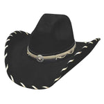 Bullhide Straight Shooter - Wool Felt Cowboy Hat - Hatcountry